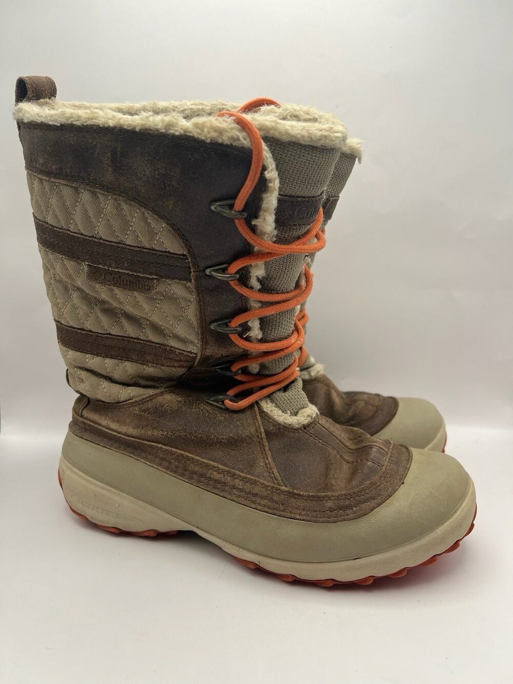 Columbia Omni Grip Waterproof Winter Snow Boots Women Size 7